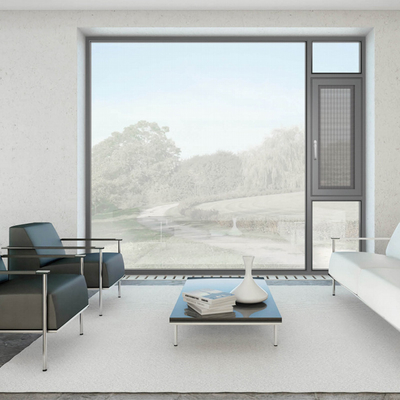 DOLPHIN High Performance Newest Design Houston Aluminum Windows Sound Proof Window Tilt Turn Casement Window