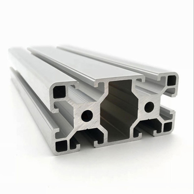 qualité Extrusion en aluminium du profil 6061 de Grey Sand Blasting Wardrobe Aluminium usine